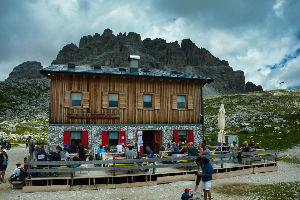 Alpine mountain restaurant in the Allgäu - traditional Bavarian dining with panoramic views