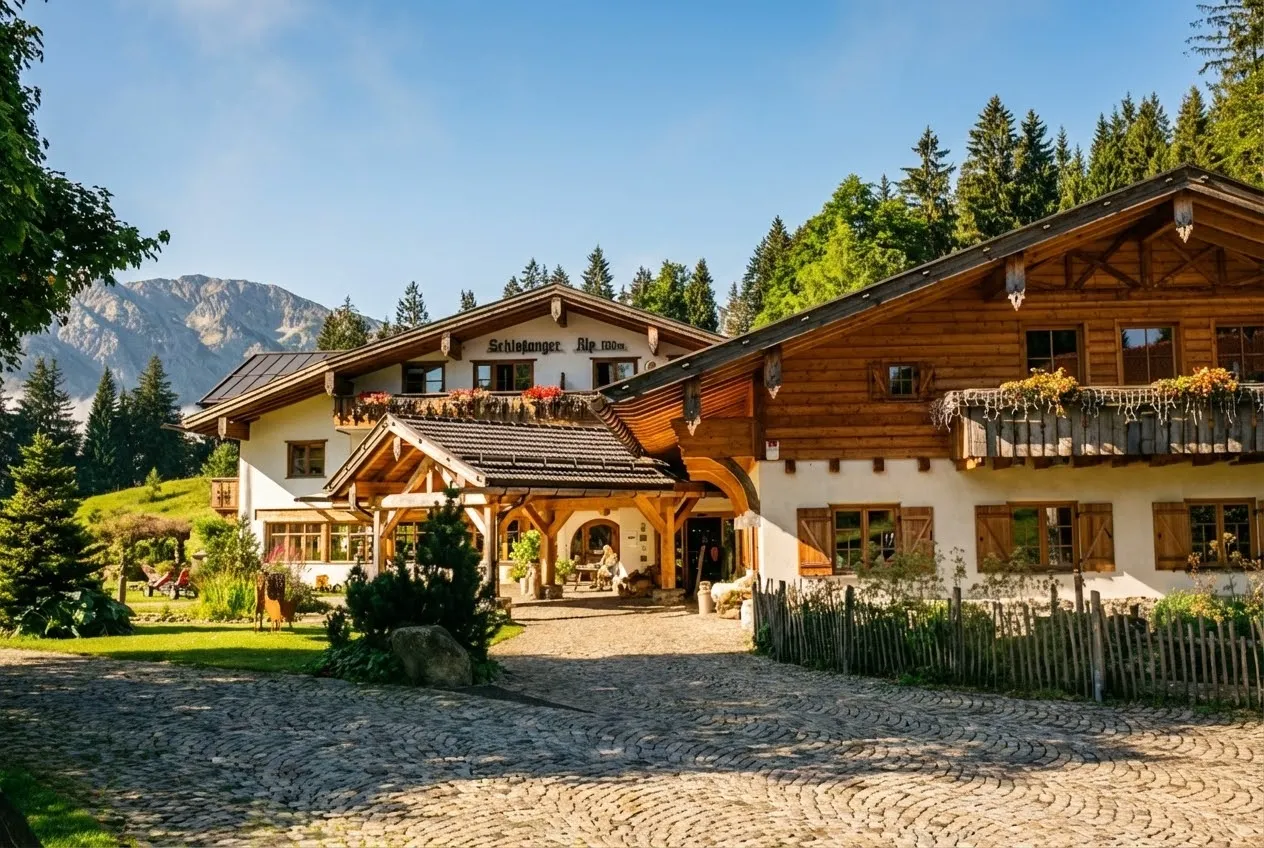 Berghotel Schlossanger Alp - Mountain Spa Resort in Pfronten