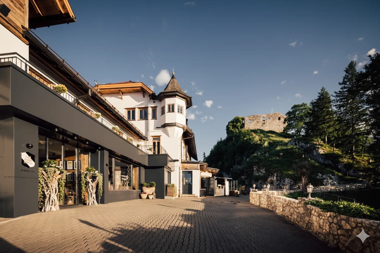 Boutique-Hotel Blaue Burg - Michelin-Star Boutique in Pfronten